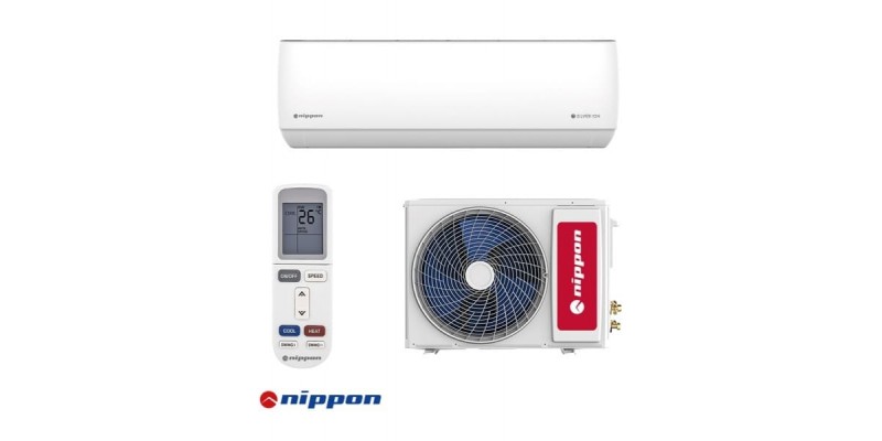 Инверторен климатик Nippon KFR09DC Silver ION, 12 000 BTU, Клас А++