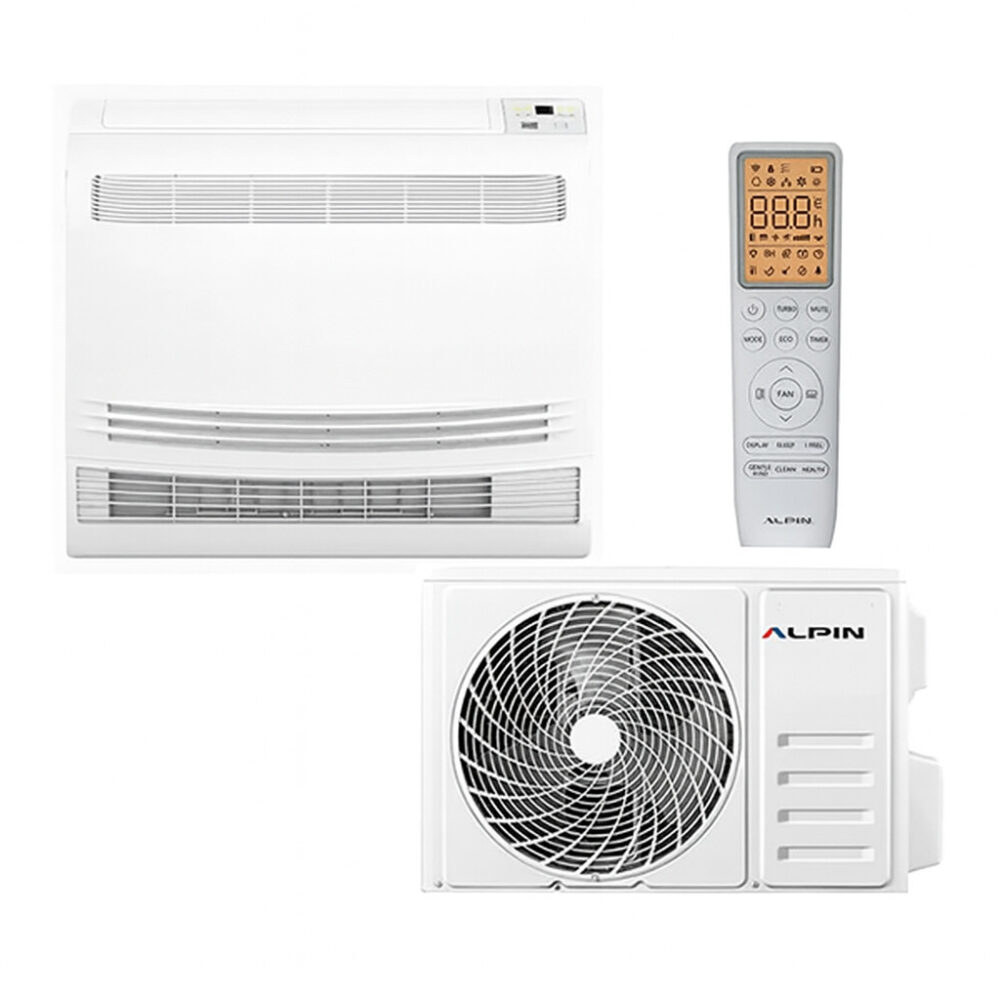 Подов климатик Alpin Yuka ASV-25YTZI/ ASV-25YTZO, 9 000 BTU, Клас А++
