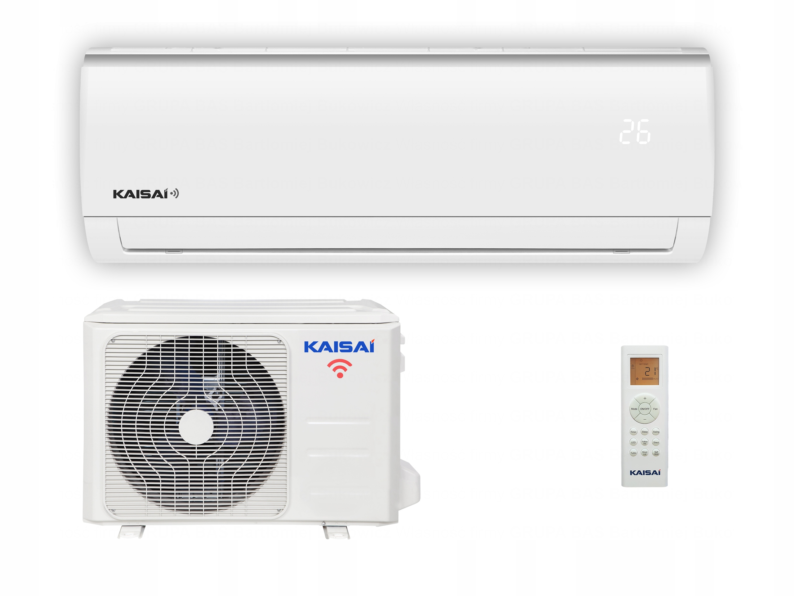 Инверторен стенен климатик KAISAI FLY KWX-24KRHI / KWX-24KRHO