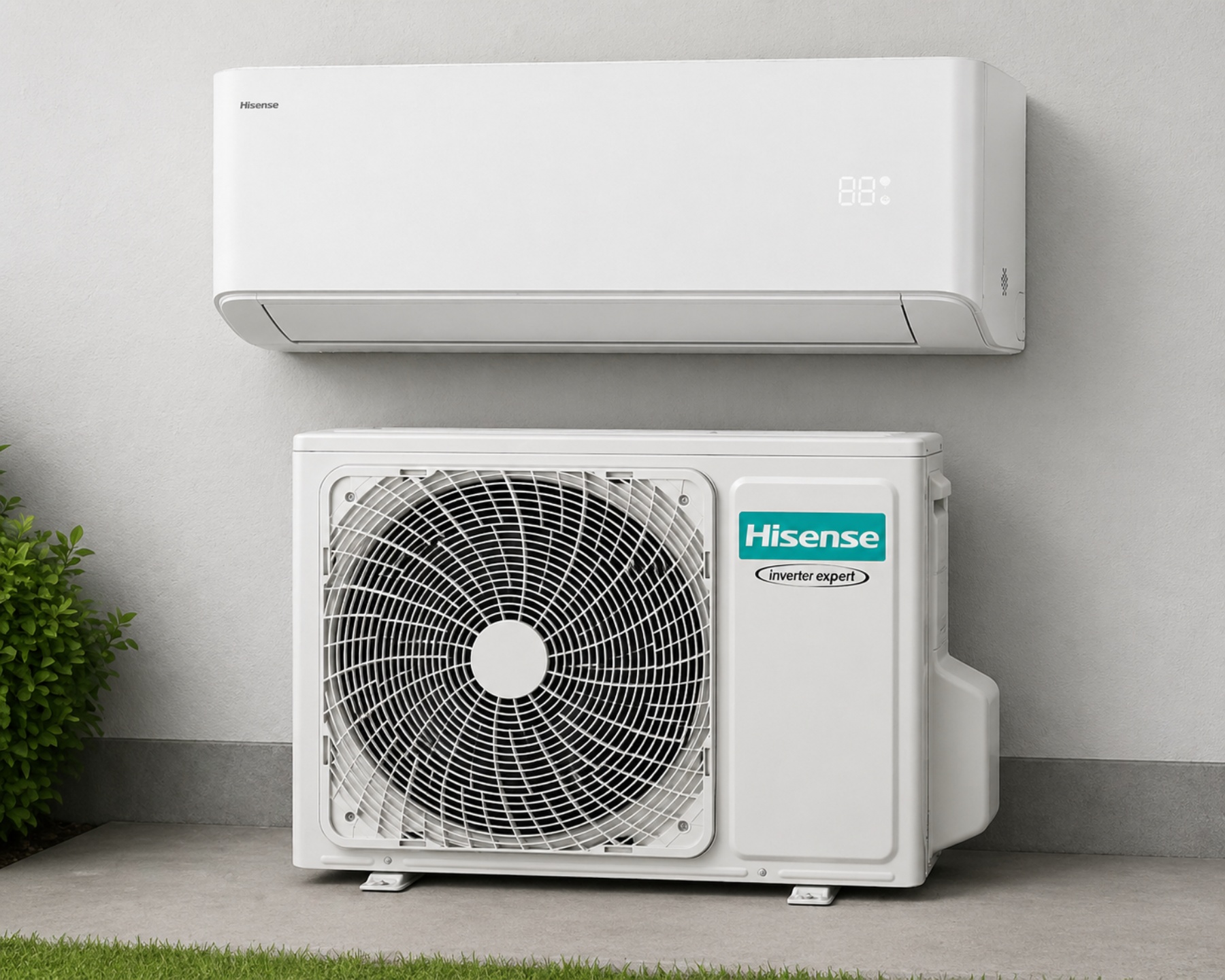 Инверторен климатик Hisense Uni Ha HA25XU00G/ AS25XU0EW, 9 000 BTU, Клас А+++