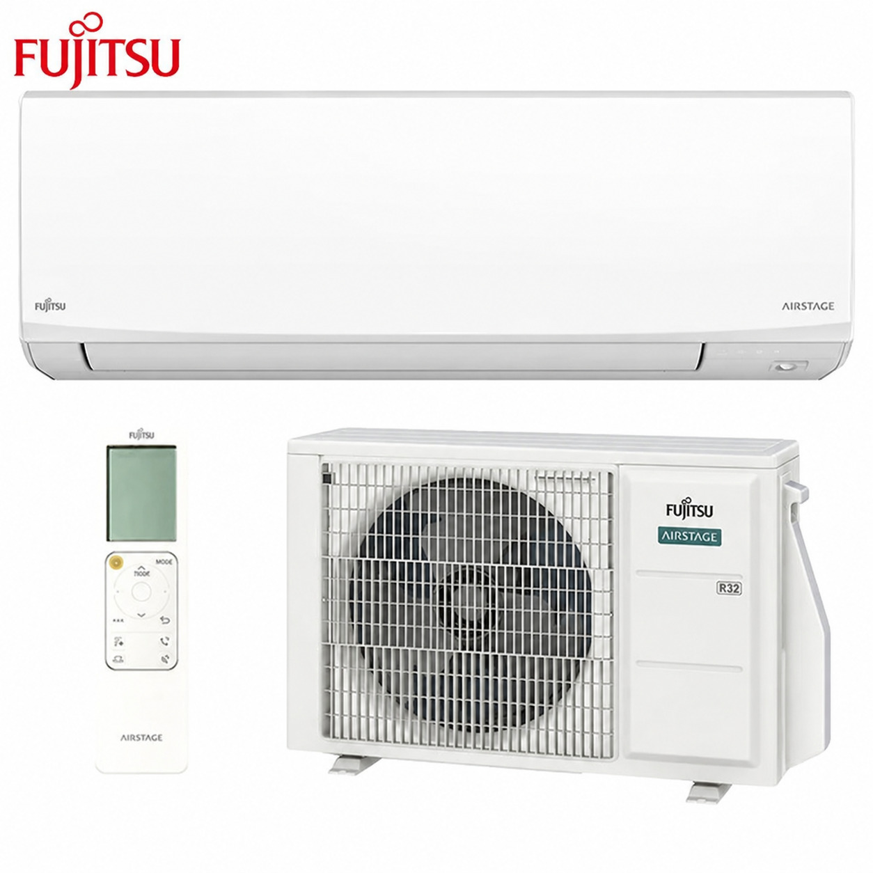 Инверторен климатик Fujitsu Airstage ASEH07KJCAL/ AOEH07KJCA WiFi, 7 000 BTU, Клас А+++